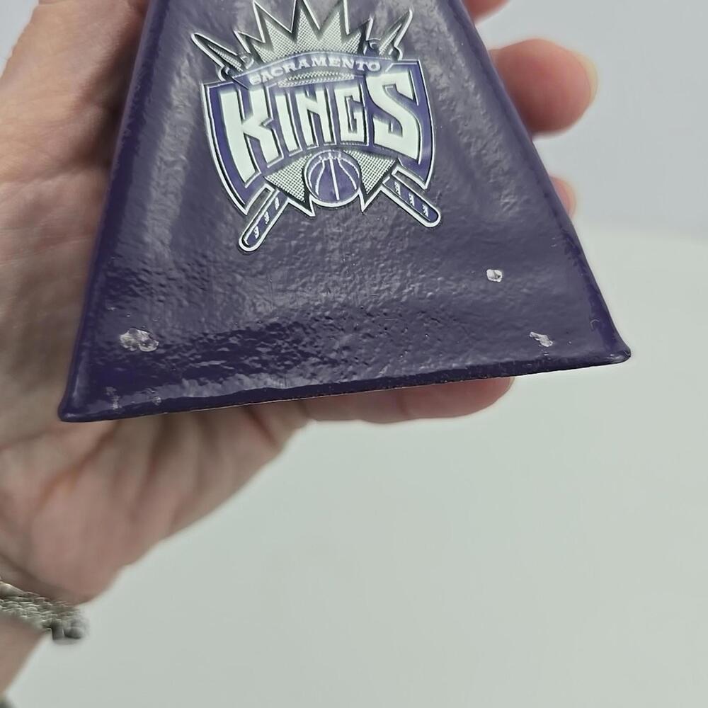 Sacramento Kings Souvenir Mini Cow Bell Rally Noisemaker- Loud Fun NBA - Picture 6 of 11
